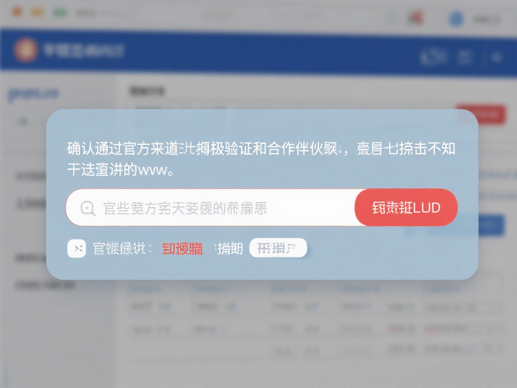 确认链接来源：始终通过官方渠道或经过验证的合作伙伴