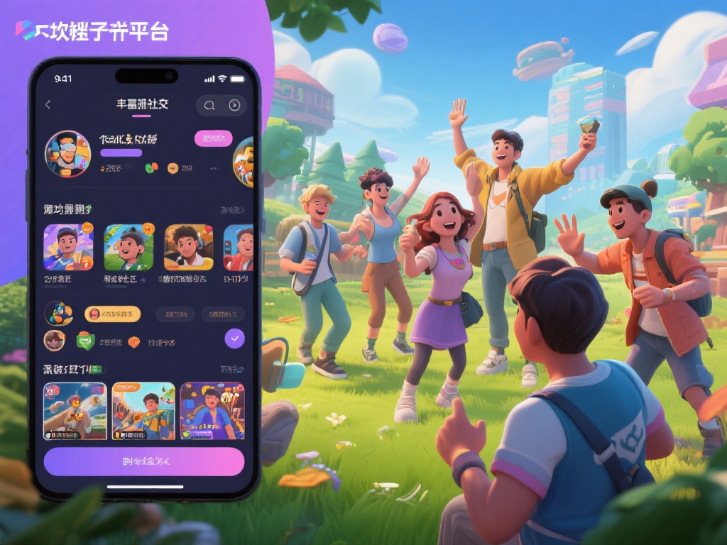 此外，平台还提供了丰富的社交功能。玩家可以邀请好友